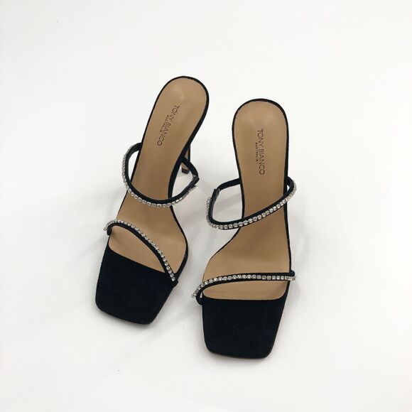 Tony Bianco Fletcher Mule in Black Suede - Picture 4 of 12